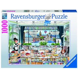1000 Piece Jigsaw Puzzle London Tea Party Ravensburger 17274 0