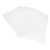 Mobestech 10pcs Rigid Acrylic Sheets Clear PVC Sheets for Frame