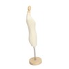 Dress Form Female Mannequin Torso Mini Dress Model with Wooden