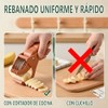 Lecute Rebanador Cortador de Verduras Alimentos Cocina Restaurante Profesional Multiusos