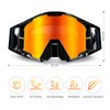 NENKI Motocross Goggles, Motorcycle Goggles with Nose Protection, Ski Goggles