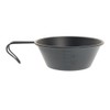 Keystone Mercury Embossed Shera Cup, Matte Black, Φ4.8 x L6.7