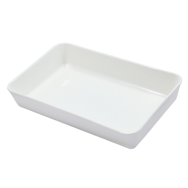 WITTKOWARE Pack of 3 Plastic Trays, 200 x 125 x