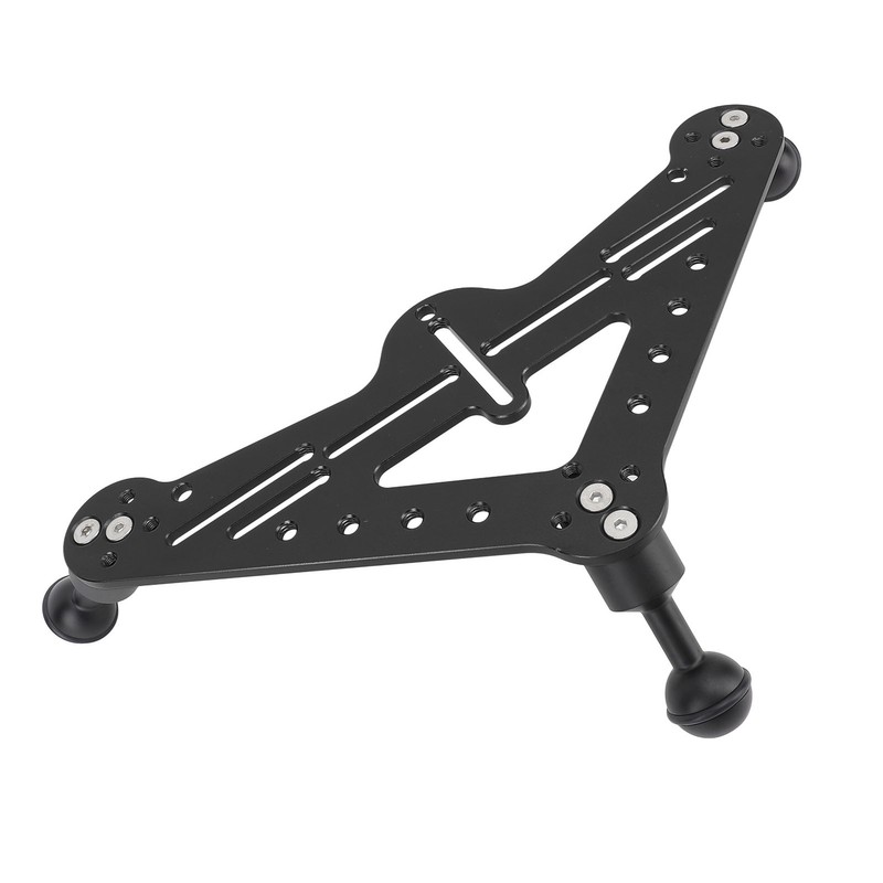 Diving Tray Rig Video Triangular Stabilizer Tripod Base Bracket SLR