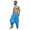 SARJANA HANDICRAFTS Pantalones de harén unisex de algodón para hombre