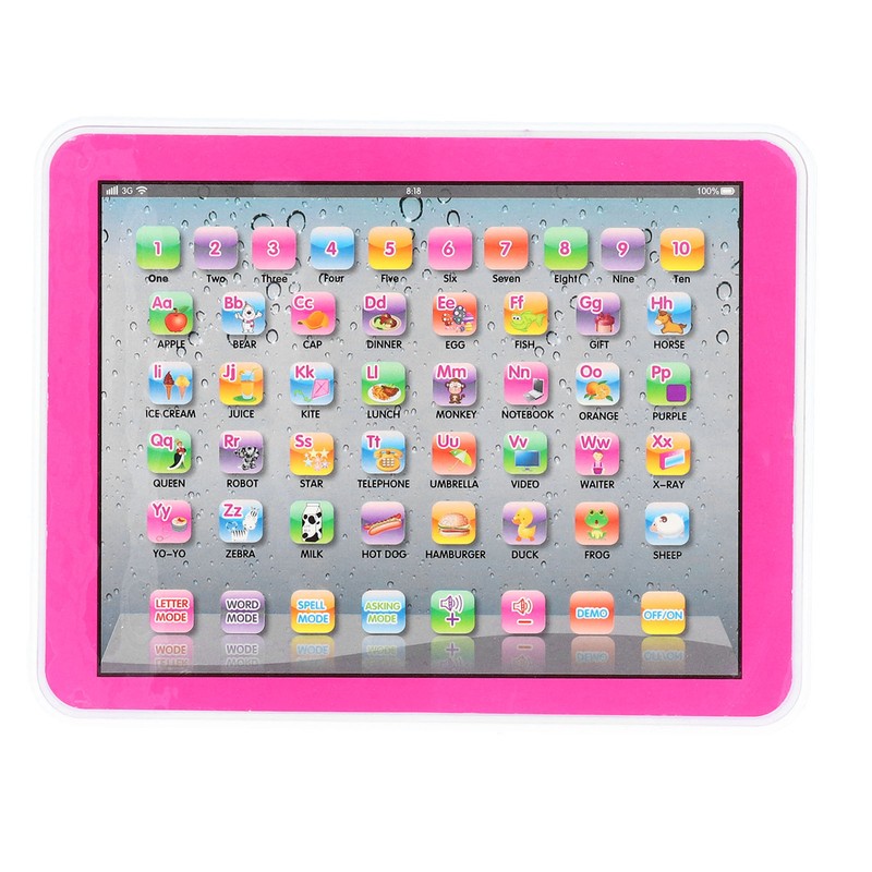 Children Baby Tablet Educational Toys Electronic Machine Early Learning English