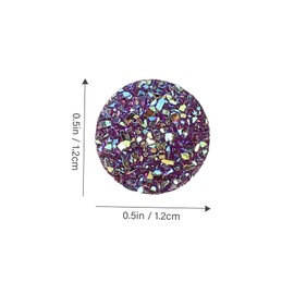 SAFIGLE 100Pcs Flatback Rhinestones for DIY Crafts Resin Gems for Embellishing Clothes Nail Art Accessories and More