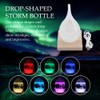Storm Glass Drop shaped Storm Bottle Desktop Weather Station Predictor