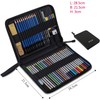 Lypumso 52-Piece Pencils Drawing Set for Sketching and Drawing Professional