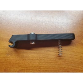 Herman Miller Aeron Cylinder Actuator Lever Arm, Spring, and Set Screw - Lever + Set Screw