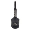 JEUCLEL 4mm Hex Impact Bit Socket, H4 1/2-Inch Impact Drive