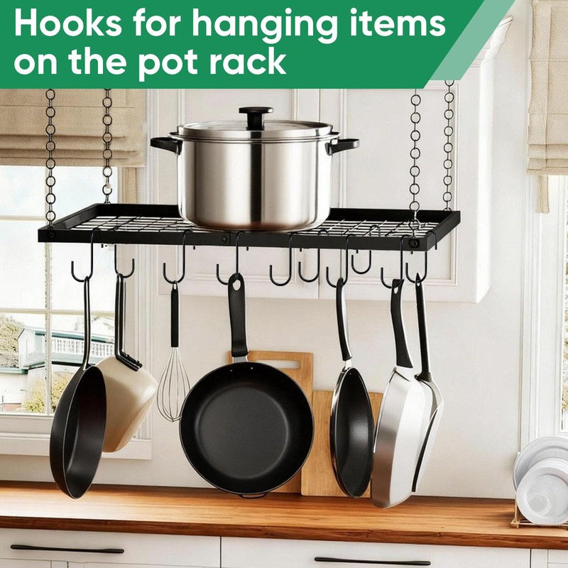 ESFUN 24 Pack 3 inch Heavy Duty S Hooks Pan