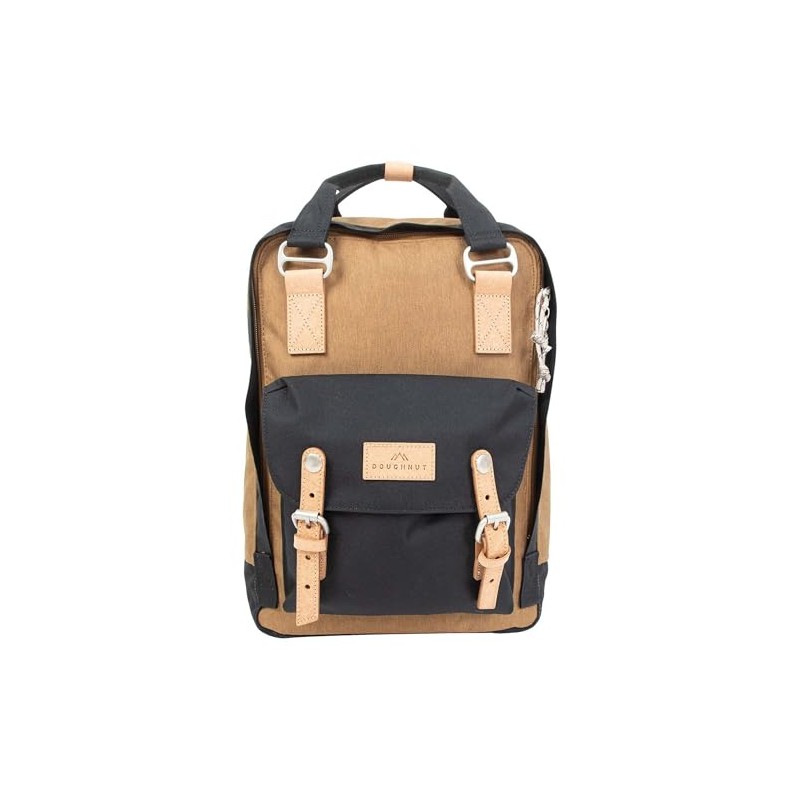 Doughnut Macaroon Euro 16 Backpack 38 cm Khaki x Black,