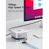 Hagibis Mac mini M4 Hub & Stand with SSD Enclosure,