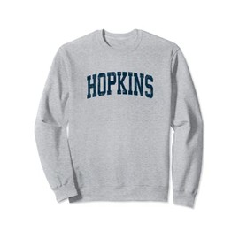 Hopkins Minnesota MN Vintage Athletic Sports Navy Design Sweatshirt