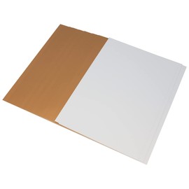 Bright Ideas Metallic Card - Bronze. Sheet Size: A4. 29.7cm x 21cm, Pack of 20. 225gsm Stationery Paper for Arts and Crafts, Ideal for Schools, Home Crafting and Kids Scrapbooking. BI0124.