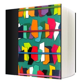 Performore Photo Album Abstract Design with 100 Pockets Hold 4x6 Inch Photos, Acid Free Archival Clear Sleeves, Photobook Picture Book for Family Wedding Baby Pictures