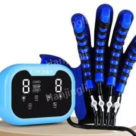 손가락재활운동기구 트레이너 공압편마비스트레칭 로봇손장갑 손 [1. 좌 S] Finger Rehabilitation Exercise Device Trainer Pneumatic Partial Paralysis Stretching Robot Glove Hand [1. Left S]