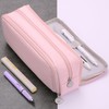 Vocuer Large Capacity Special Aesthetic Pencil Case Organizer with 3
