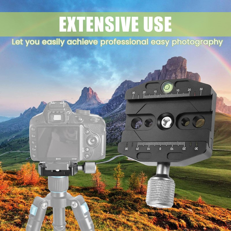 Nizirioo 70 mm Quick Release Plate, Camera Quick Release Plate,