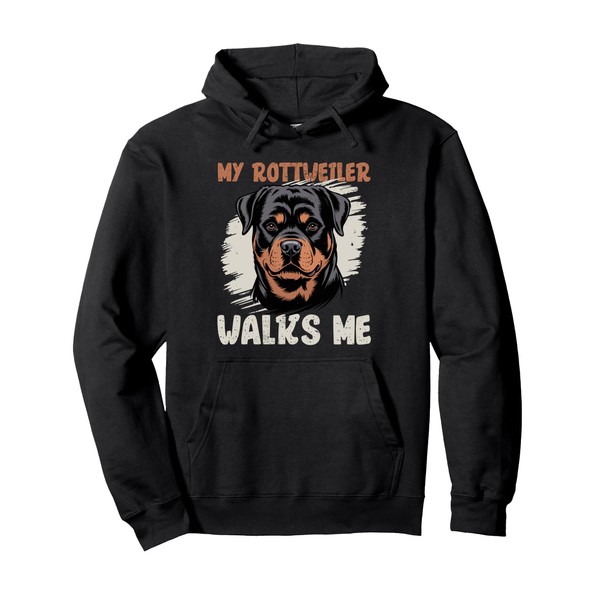 Rottweiler Dog Rottie Pullover Hoodie