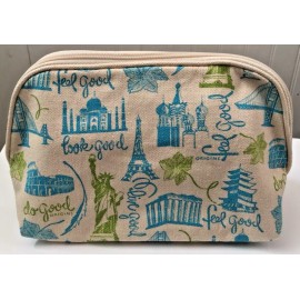 Origins NEW Origins Feel Good Live Good Makeup Cosmetic Travel Bag Case