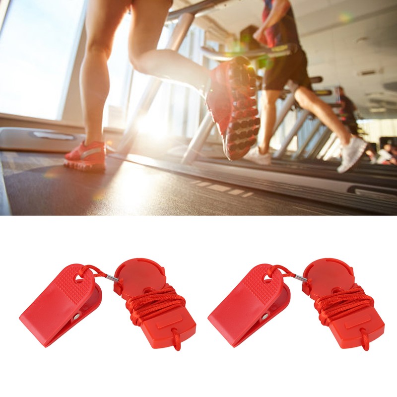 2Pcs Running Machine Security Key Light Weight Treadmill Security Clip
