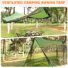 AYAMAYA Camping Tarp with Mosquito Net, Large Size 18 x