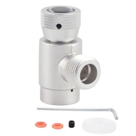 CGA320 CO2 Soda Cylinder Adapter Refill Connection Tank Filling Connector Kit Replacement Parts