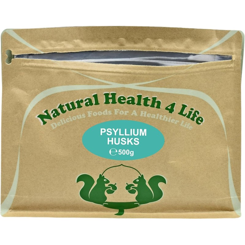 Natural Health 4 Life Vegetable Fibre Psyllium Husks 500 g