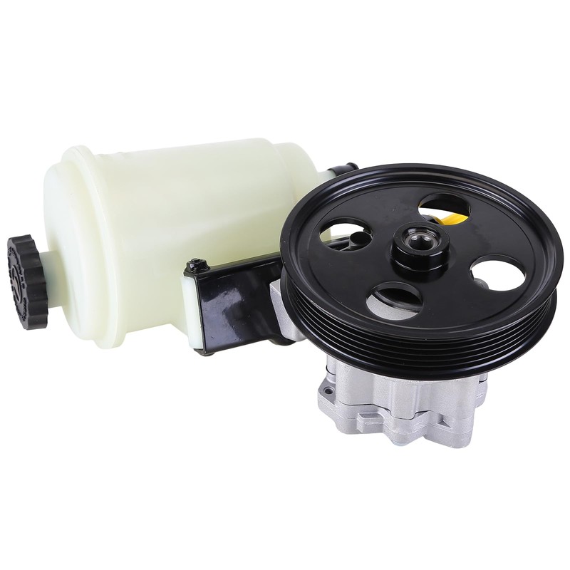 Power Steering Pump with Pulley Reservoir compatible for Ram 1500
