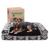 Furhaven Cooling Gel Dog Bed for Medium/Small Dogs w/ Removable