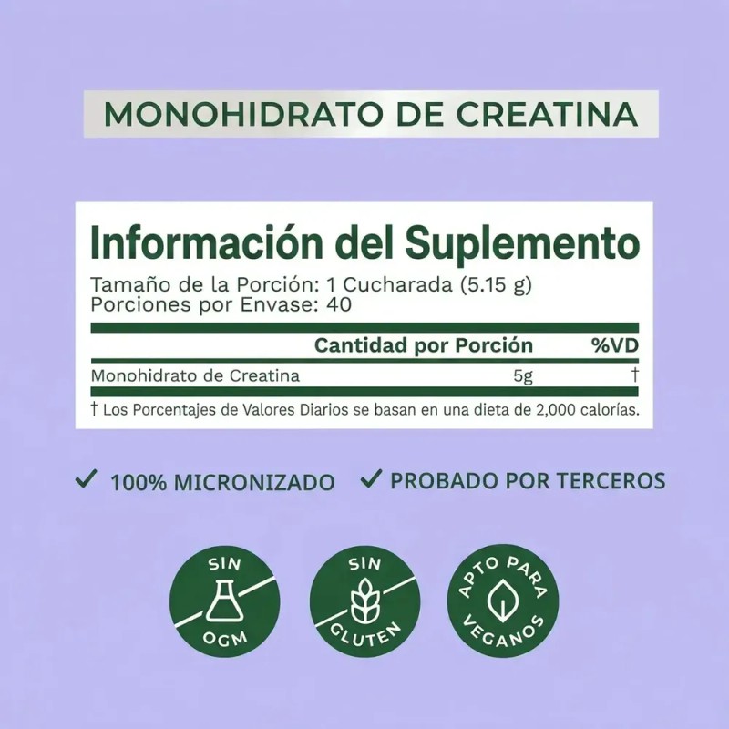 Bloom Creatina Monohidratada En Sobres Prácticos 14 Pzas Sin Sabor