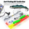 AIMALL Luya Bait Fishing Kit, 78-Piece Saltwater Surf Fishing Gear