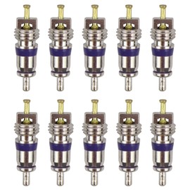 Valve Core Car Air Conditioning M8 Valve Cores for Karoq for Octavia 5E Fabia Superb 3T Rapid Citigo Kamiq Roomster Yeti Altea XL Exeo ST Ibiza 6J Leon 5F 1P Mii Tarraco Toledo Amarok Arteon Beetle 5C