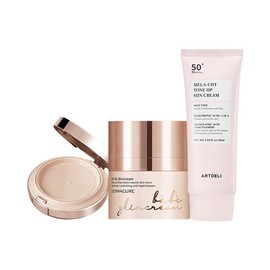 Dermacure Bebe Skin Cream Season 3 42g / Portable / Art Deli Melacut Sunscreen 50ml / 더마큐어 베베 스킨 크림 시즌3 42g 휴대용아트델리 멜라컷 선크림 50ml
