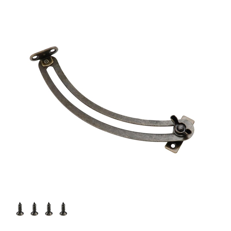 Pastlla 2pcs 6.88 Inch Lid Support Cabinet Hinges Bronze Left