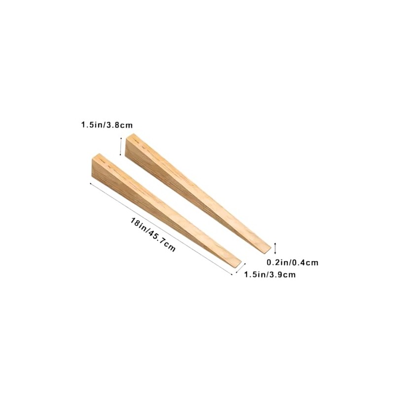 Wooden Wheelbarrow Wedge Replacement (Set of 2) – Universal Support
