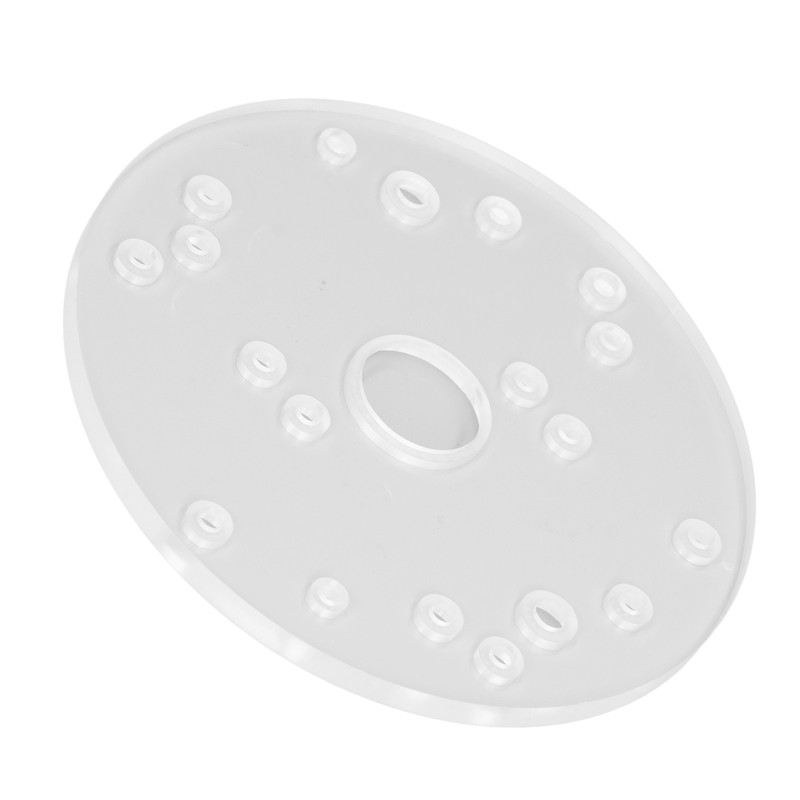 Universal Router Plate Kit Acrylic Baseplate for Bosch 6 1/2in