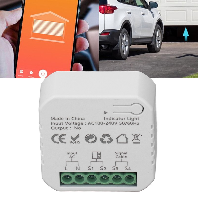 Smart Garage Door Controller for Zigbee APP Voice Remote Control