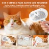 3 En 1 Cepillo Vapor Perros Y Gatos Peine Para