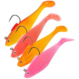 SIDEWINDER LURES SUPER SHADS THE COD SQUAD 5" (3 PCS)