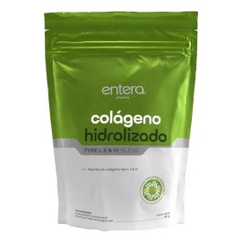 Entera Pharma Colageno Hidrolizado Tipo 1, 2 Y 3 300g Sfn Sin Sabor