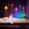 White DC5V USB LED Dimmer Extension Cable with On/Off Switch