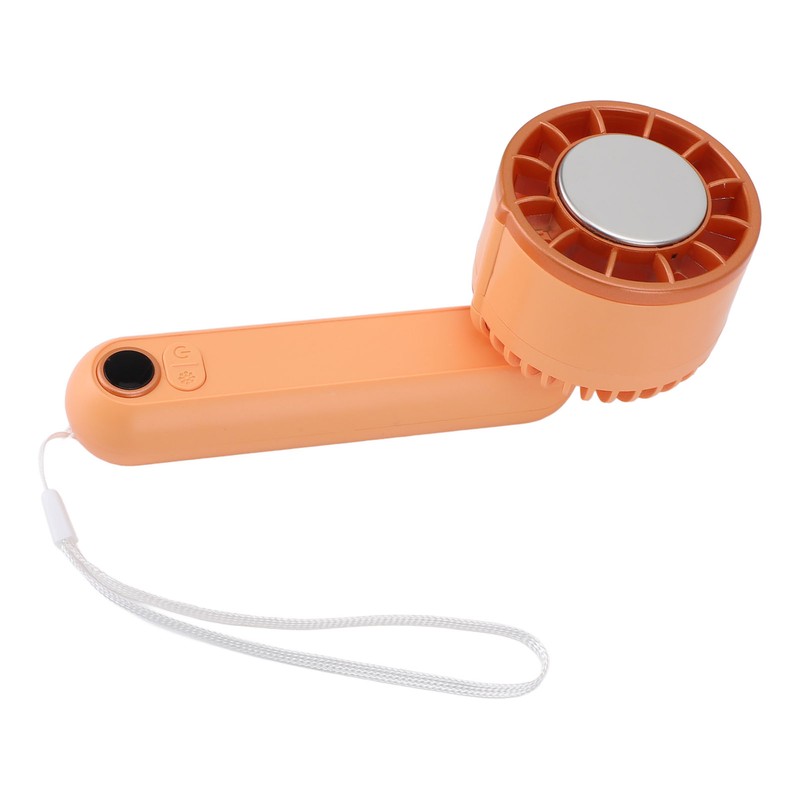 Portable Handheld Fan Foldable LED Display Rechargeable Handheld Pocket Fan