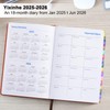 Diary 2025-2026, Planner 18 Month Mid Year Diary From January.2025