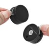Black Frameless Mirror Mounting Hardware Kit Zinc Alloy Mirror Holders