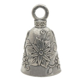 Guardian Bell Butterfly Good Luck Bell w/Keyring & Black Velvet Gift Bag | Motorcycle Bell | Lead-Free Pewter | Good Luck Gift to Friends & Family | Bike Bell | Made in USA