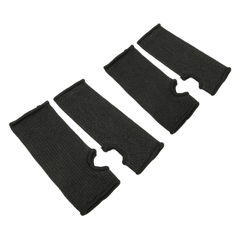 4Pcs Cut Resistant Sleeves Level 5 Protection Thumb Slot Design
