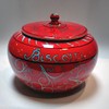 Tramonto Hand Painted Ceramic Biscotti Jar - Handmade in Italy